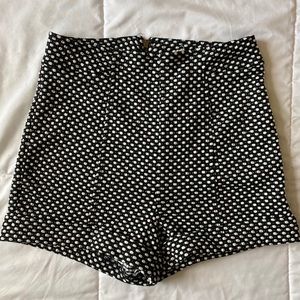 Dressy shorts high waisted